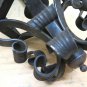 Post Wrought Iron Forged by Hand Lantern Vintage Chandelier Ch