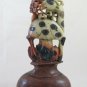 Couple Old Figurines IN Stone Soapstone Chinese Sculpture BM10