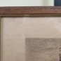 Engraving Antique Incision Signed View City France Beginning Century BM52