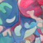 Painting Modern 1960's 60 Painting Watercolour Inside With Blossom p12