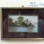 Small Painting To oil Miniature landscape Signed A.Marian with Frame CH15