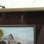 Small Painting To oil Miniature landscape Signed A.Marian with Frame CH15