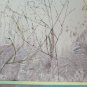 Large Painting Vintage for Framing Painting landscape Winter All' Alba P33.9