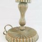 Candlestick Antique IN Metal End Ottocento Light Candle Holder Antique G13