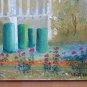 Painting oil On Board Old View Madrid Spain Palace Royal Signed MD2