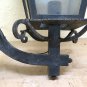 Post Wrought Iron Forged by Hand Lantern Vintage Chandelier Vintage Ch