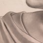 Drawing Antique Portrait Signed Rousset Dated 1833 Painting France 800 BM53.3