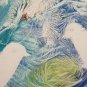 Painting Modern Pop Opera Of Painter G.Pancaldi of Modena Abstract Birds P35
