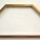 26 3/8x15 3/8in Frame For Fan Golden Vintage Wood Frame To Arc X11