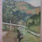 Hills Dell 'em Ilia-Romagna Painting Vintage Painting To oil On Board Signed p6