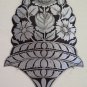 Frieze Antique Floral On Iron Engraved & Hand Painted Bouquet Flowers CH13 4