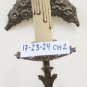 Wall Antique Bronze To A Flame First Twentieth Century Candlestick Wall