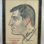 Old Lithography Caricature Aleo Dauphiné Dernière Heure Lyon France BM41