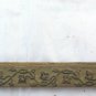 7 1/8x9 3/8in Frame Antique Golden Wooden Golden Art Nouveau Blossom Floral BM43