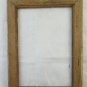 7 1/8x9 3/8in Frame Antique Golden Wooden Golden Art Nouveau Blossom Floral BM43