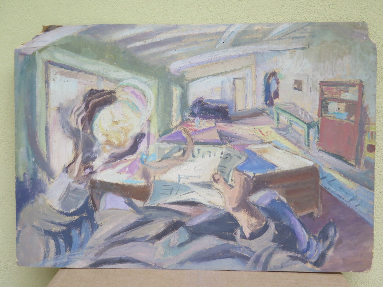 Painting Of Twentieth Century View IN Subjective Painter The To Studio Years' 60