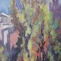 Painting Antique Painting oil On Board Style Impressionist With Certificate p7