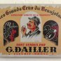 Old Advertising Poster Advertising Les Grands Crus Du Beaujolais BM41