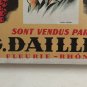 Old Advertising Poster Advertising Les Grands Crus Du Beaujolais BM41