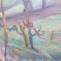 Antique Painting Style Impressionist landscape Countryside Emilia Romagna
