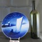 Plate Porcelain Denmark Bucka & Nissen B&w Vintage Jule Aften 1907 R117