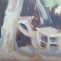 Country Dell 'em Ilia-Romagna Painting Antique oil landscape Certificate p11