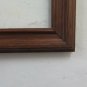9 1/8x11 3/8in Frame For Paintings Vintage Wooden Simple Minimalist Line BM42