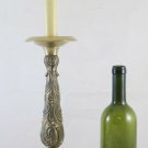 Large Table Lamp Vintage Brass Abat Jour Hand Made by Hand Ch