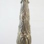 Large Table Lamp Vintage Brass Abat Jour Hand Made by Hand Ch