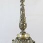 Large Table Lamp Vintage Brass Abat Jour Hand Made by Hand Ch