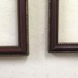 5 7/8x7 1/2in Two Small Frames Vintage Wooden Frame Paintings Photographs BM42