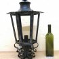 Post Wrought Iron Forged by Hand Lantern Vintage Chandelier Light Ch