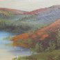 Painting oil On Linen Signed landscape Vejle Denmark Painting R93