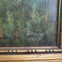 Painting oil On Linen Signed landscape Vejle Denmark Painting R93
