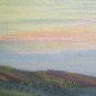 Painting oil On Linen Signed landscape Vejle Denmark Painting R93