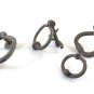 4 Babu Antique Iron Door Knocker Antique For Holder Handle Hammer BM30