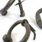4 Babu Antique Iron Door Knocker Antique For Holder Handle Hammer BM30