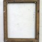 8 11/16x10 5/8in Frame For Paintings Antique Wooden Carved Early Century BM42