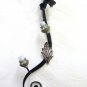Old Wall Vintage Wrought Iron Forged by Hand Design Chandelier Ch