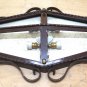 Appllique Wall Wrought Iron Made by Hand Vintage Artisan Ch