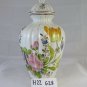 Vase IN Ceramic Hand-Painted With Blossom Vintage Signed Half 'Novecebto G28