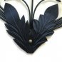 Large Wall Vintage Wrought Iron Forged by Hand Design Chandelier Ch