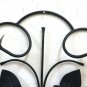 Large Wall Vintage Wrought Iron Forged by Hand Design Chandelier Ch