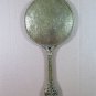 Antique Set For Bathroom End Ottocento Mirror & Brushes IN Metal Chiseled R1