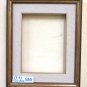 10 5/8x13in Old Frame For Paintings Painted Wooden Golden GR10