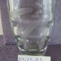 Vase For Blossom Deco' Glass Decorated With Acorns Vintage Art Deco R78