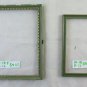 Two Small Frames Vintage Wooden Frame Paintings Photographs Years' 50 BM42