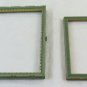 Two Small Frames Vintage Wooden Frame Paintings Photographs Years' 50 BM42