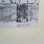 Genova Centrepiece Historic Painting Vintage Watercolour On Basket View G38