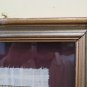 13x13 13/16in Frame Small Size Wooden Golden Vintage Papyrus Egypt X12